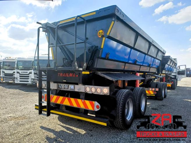 2021 TRAILMAX 40 CUBE SIDE TIPPER TRAILER #53175